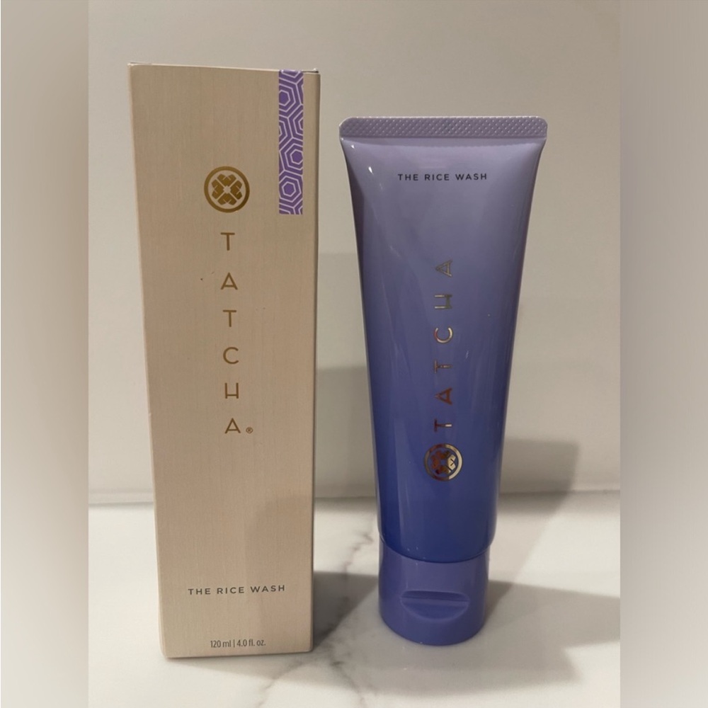 Tatcha Rice Wash soft cream cleanser 4 oz.